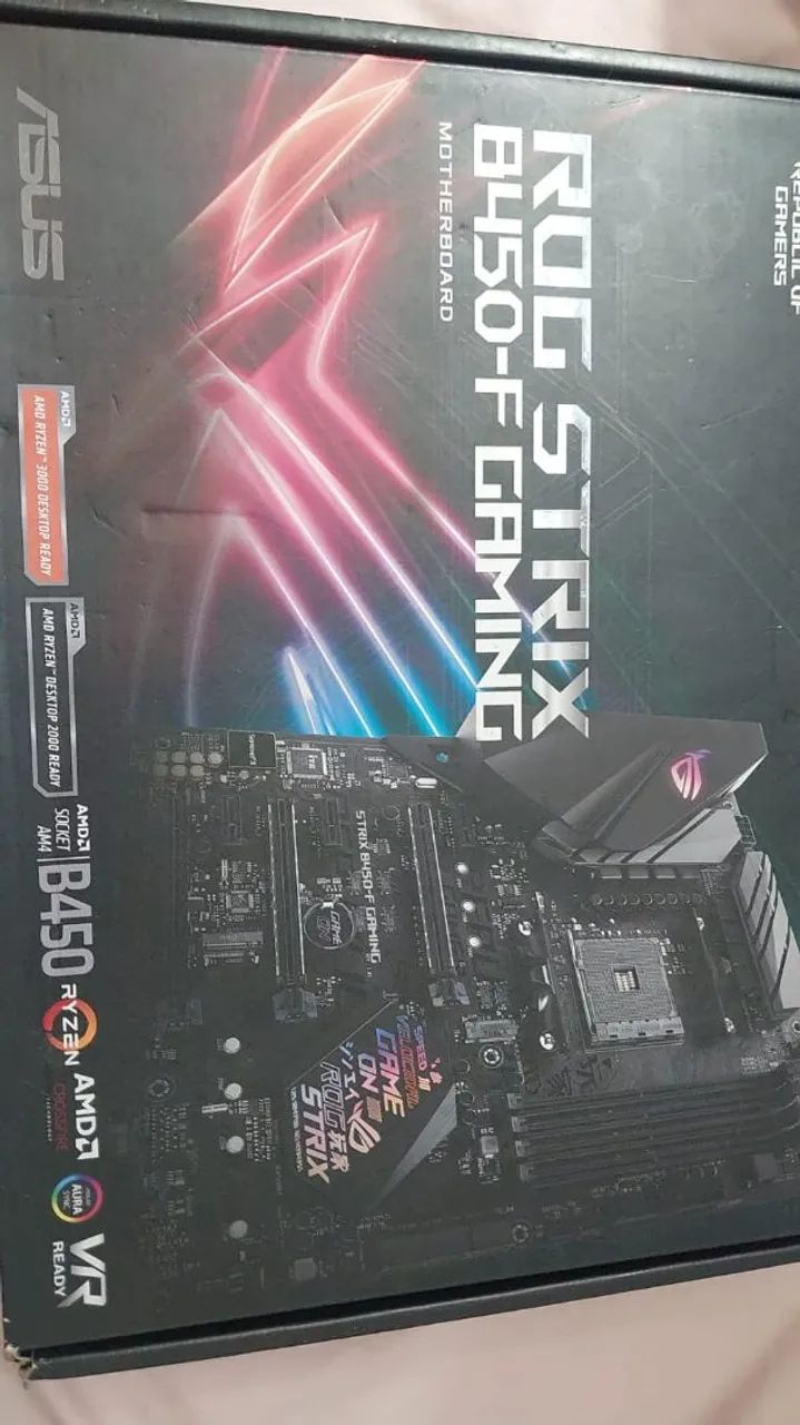 Placa mae b450 ROG STRIX