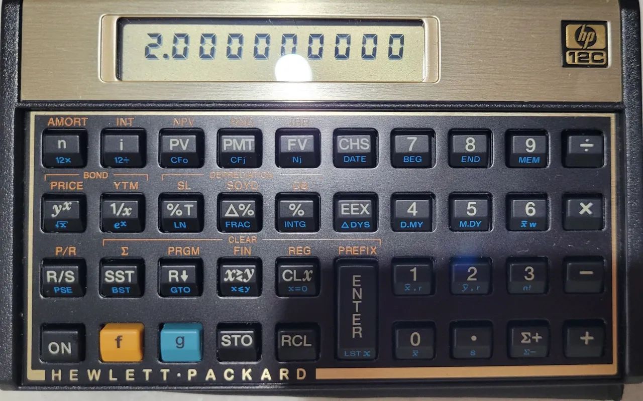 Calculadora Finaceira HP 12C