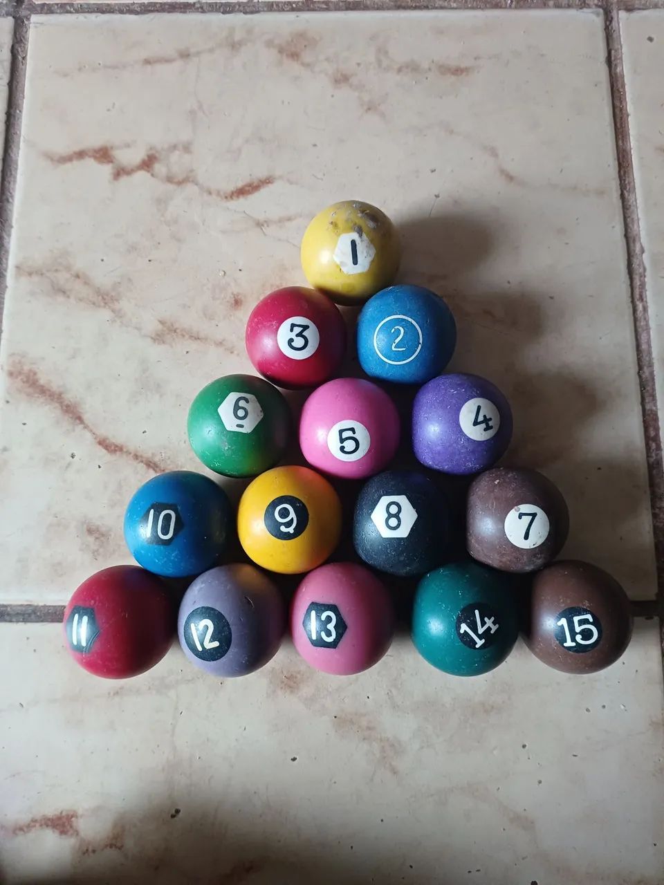 Jogo completo de bolas de sinuca - Foto 2