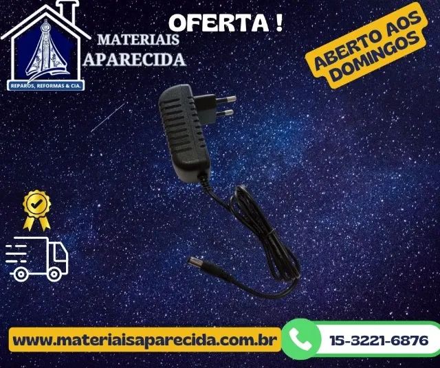 Adaptador Fonte 12V 3A Plug 5.5mm DVD Camera Led LE-0174