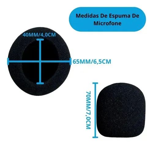 ESPUMA PARA MICROFONE 