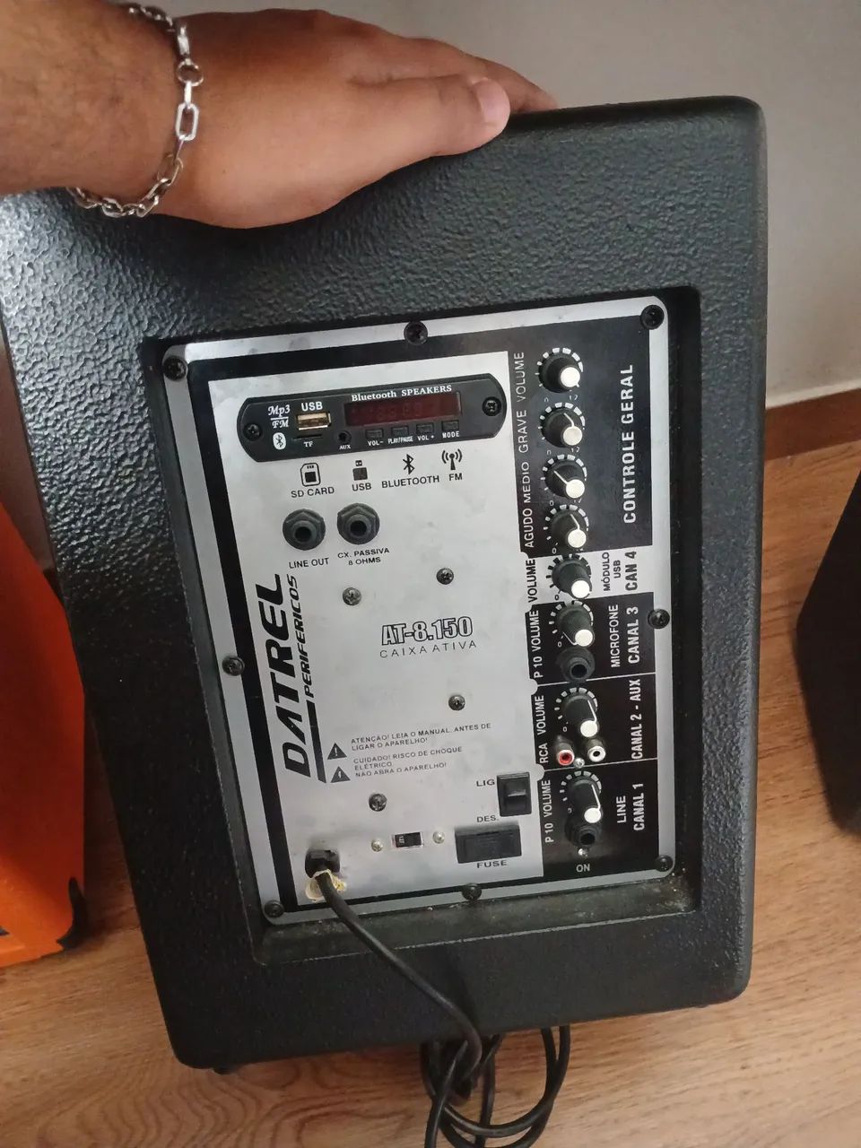 P.A DATREL 300w Rms Bluetooth  - Foto 2