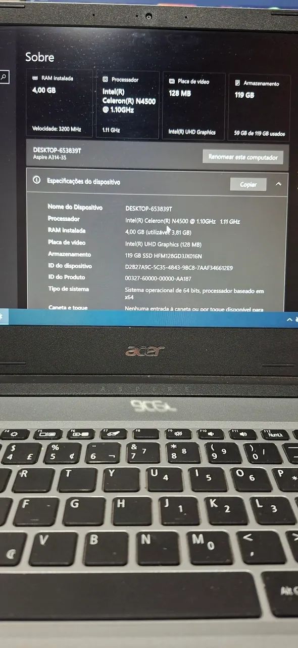 Notebook Acer Aspire 3 - Foto 5