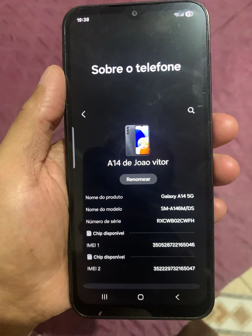 ? VENDO SAMSUNG GALAXY A14 5G - SEMINOVO  ? - Foto 3