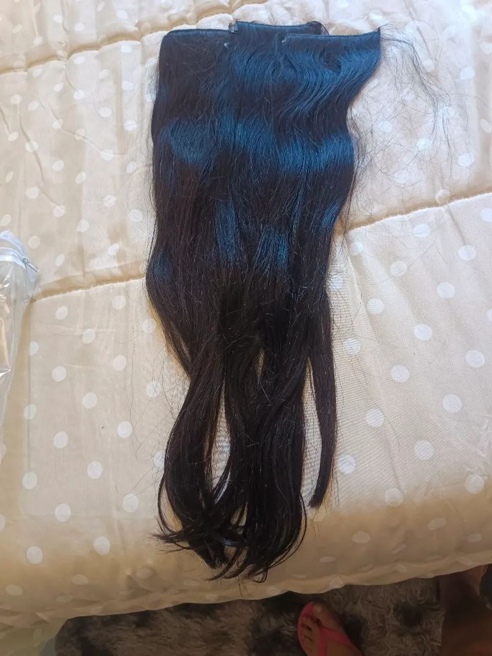 Cabelo 100 % Humano, 70 cm, 200 gramas
