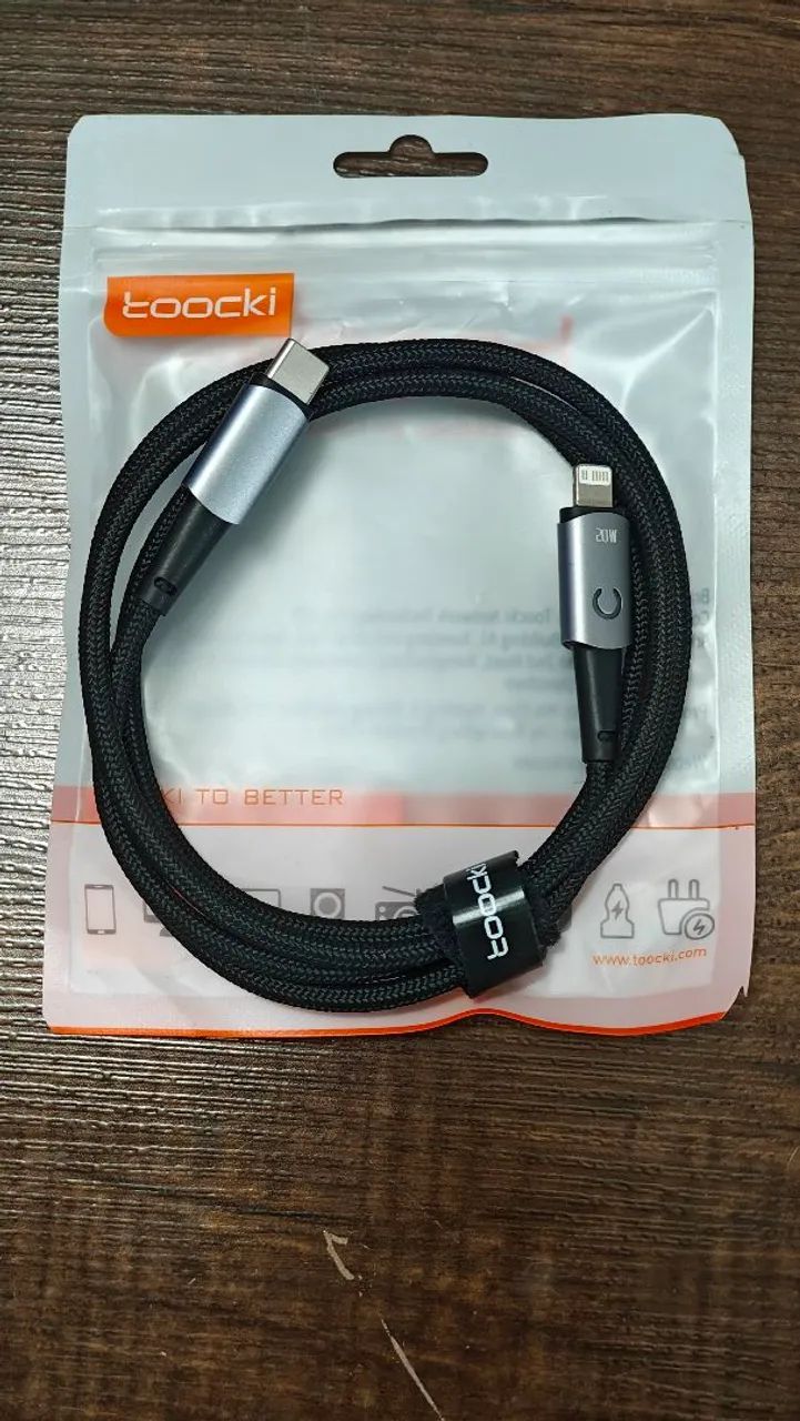 Cabo iPhone Lightning Usb c 1.0m Novo