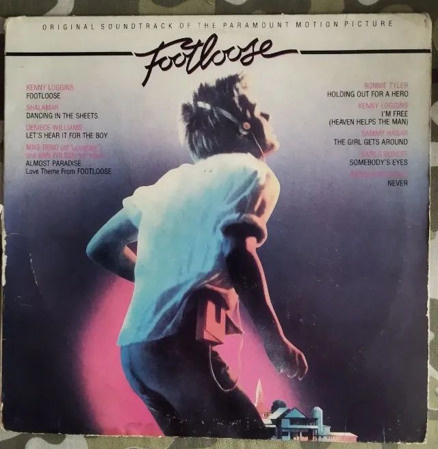 Vinil LP Footloose: Original Soundtrack - Edição Americana (1984) Pop Rock