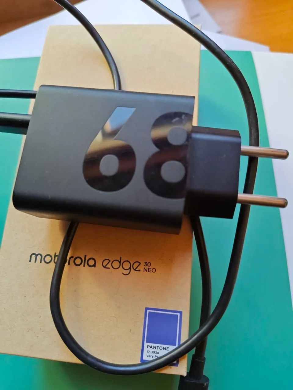 MOTOROLA EDGE 30 NEO + capa + película+ fone de ouvido  - Foto 2
