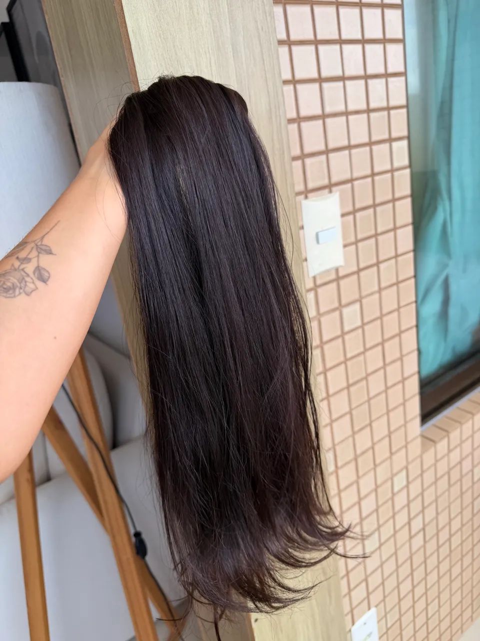 Cabelo castanho brasileiro - Foto 3