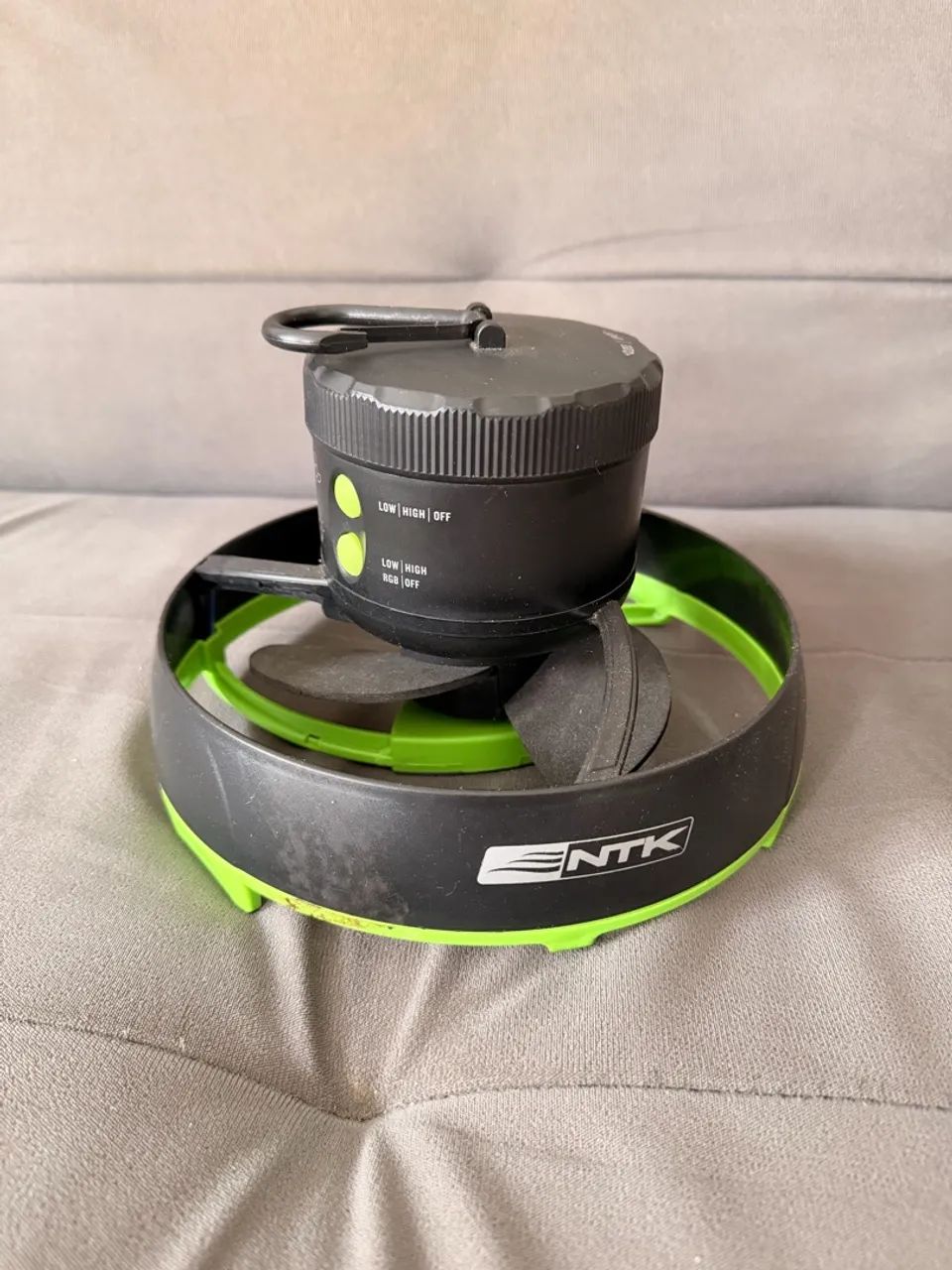 Ventilador Camping Nautika Bateria - com Luz e Power Bank - Foto 4