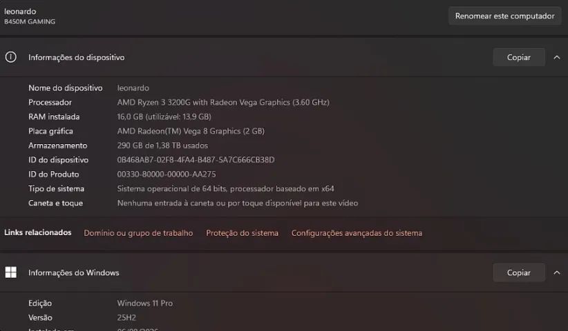 Pc Gamer Completo / AMD Ryzen 3 3200g - Foto 2