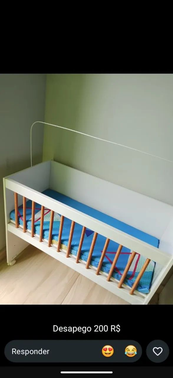 MINI BERÇO SEMINOVO