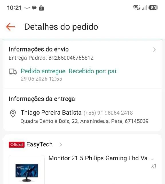 Monitor de 21.5 polegadas+ cabo HDMI de alta resolução  - Foto 2