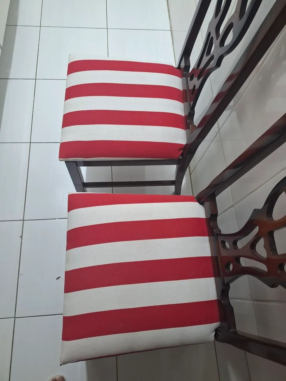 Par de cadeiras Chippendale. - Foto 2