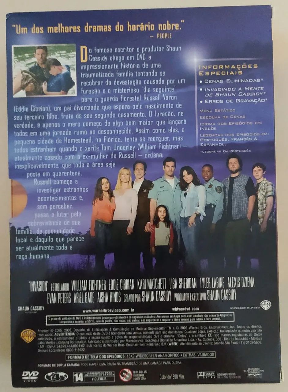 Invasion (2005) - A Série Completa - 6 DVDs - Foto 2