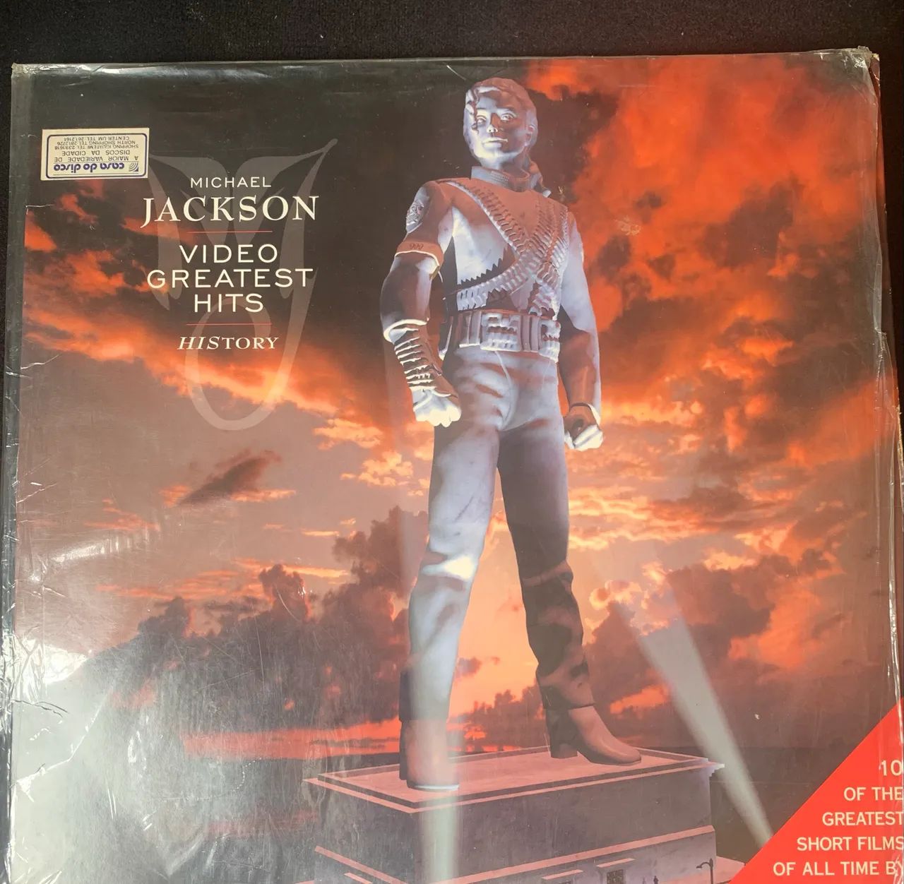 Michael jackson Vídeo Greatest Hits disco de vinil - DVD, Blu-Ray