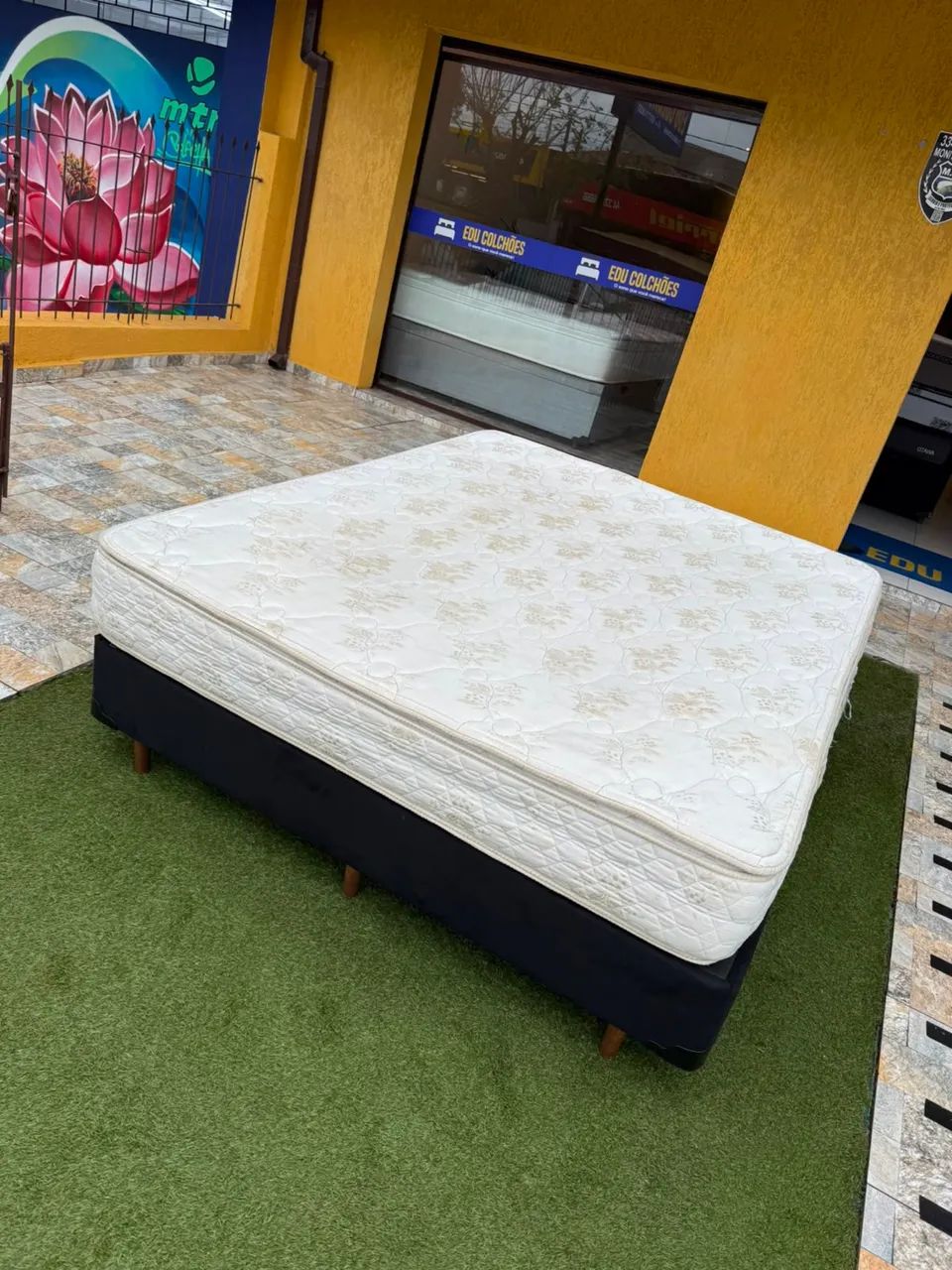 Cama box Queen PROBEL USADA TOP - ENTREGAMOS  - Foto 3