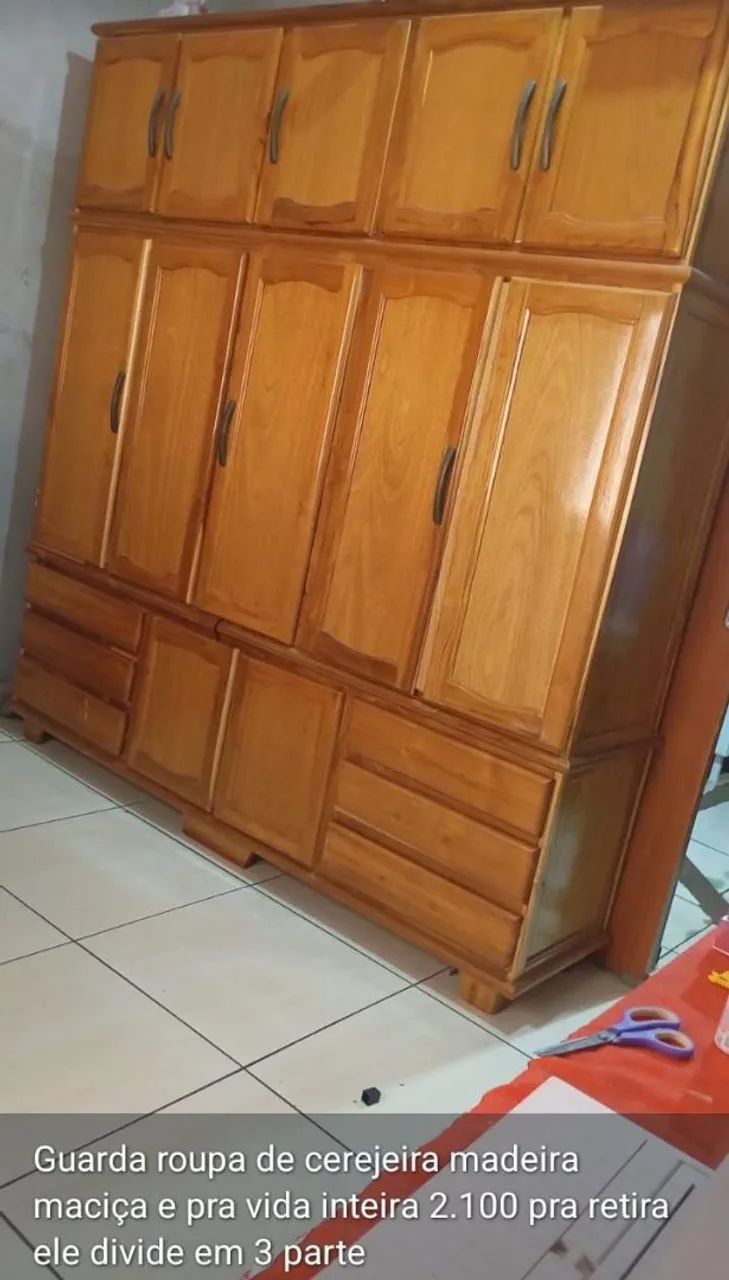 Guarda roupa cerejeira 