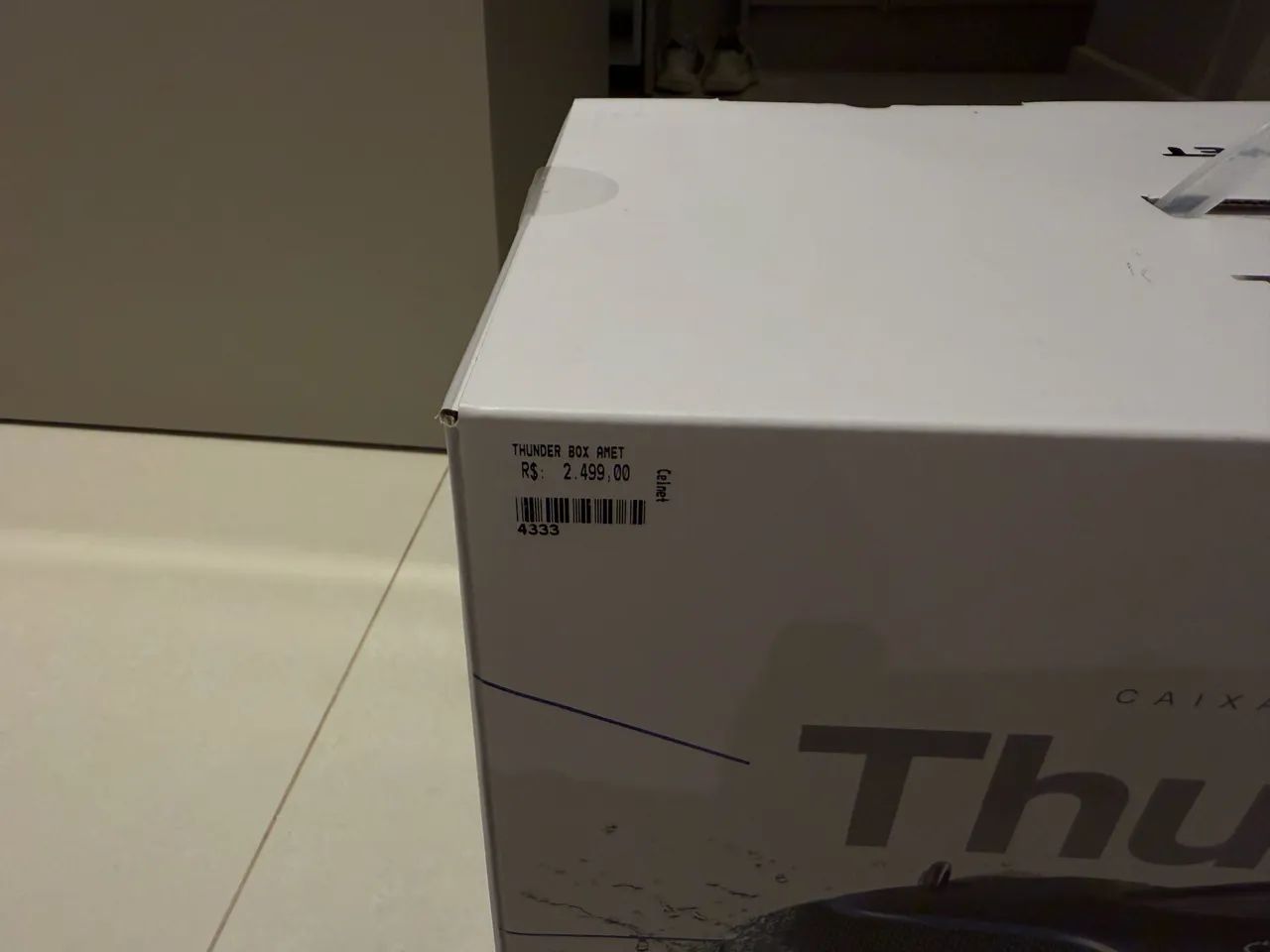 Caixa de som AMET THUNDER BOX