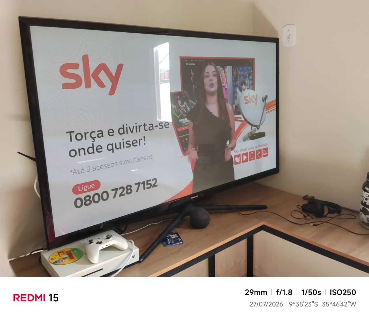 Vendo TV Samsung 60 polegadas (não é smartv) - Foto 2