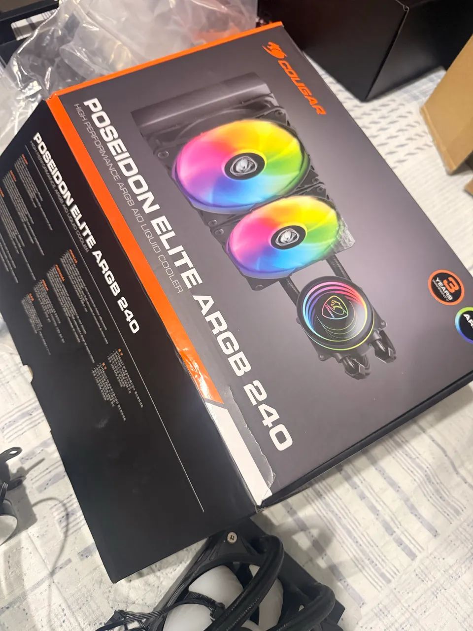 Water Cooler Cougar Poseidon 240mm ARGB