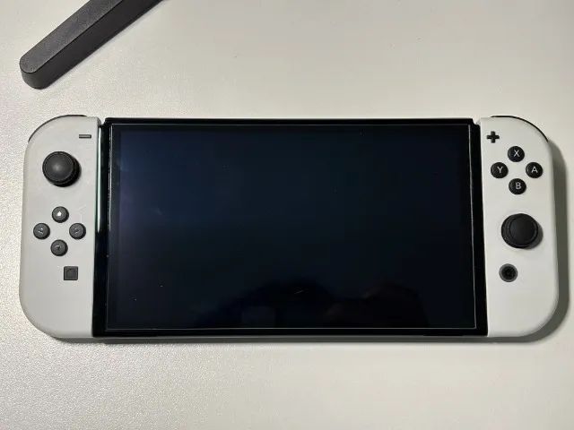 Nintendo Switch Oled Branco + Kit de Case e Película - Foto 2