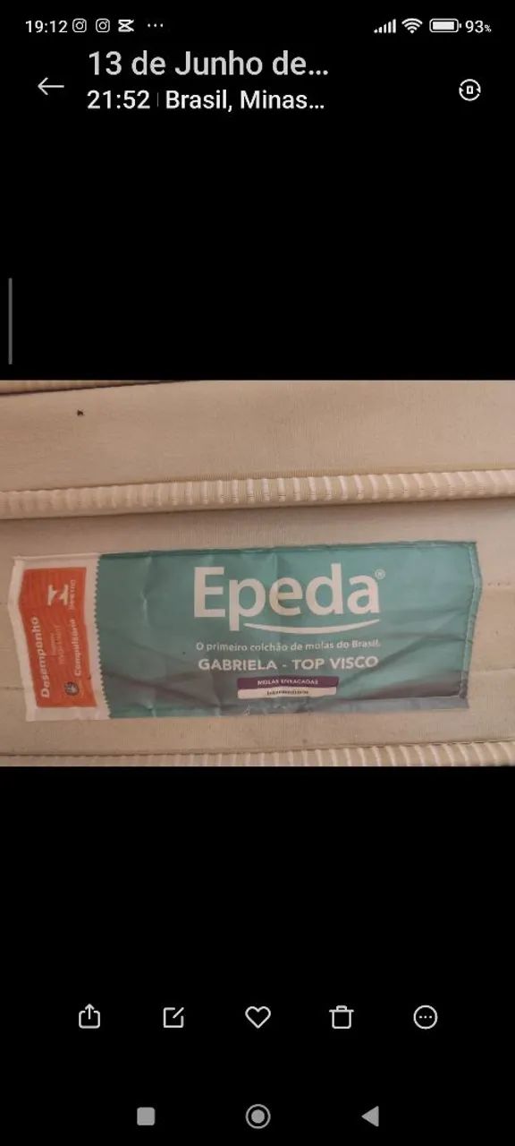 Colchão Epeda Queem - Foto 3