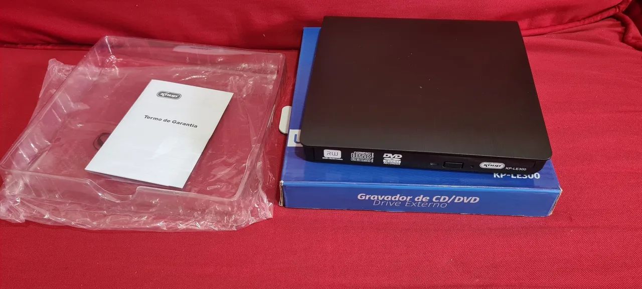 Drive Externo Gravador/Leitor de CD e DVD - Foto 3
