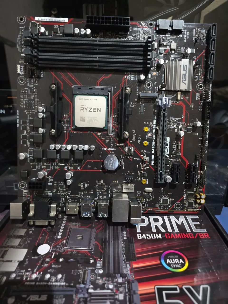 Kit am4, ryzen 5600x + B450 Asus