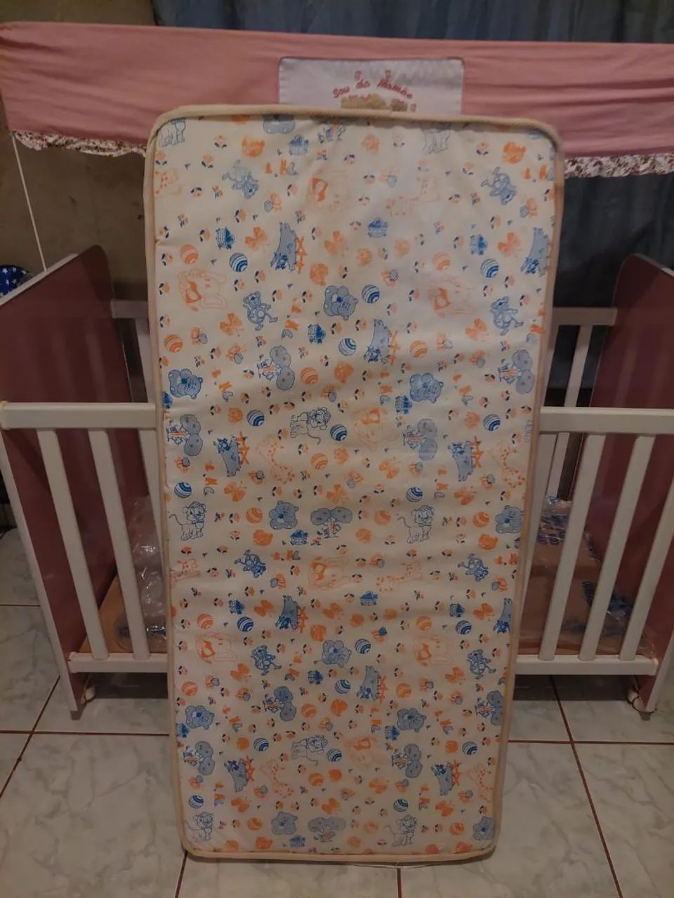 Colchão de Berço Probel Impermeável - Semi NOVO - Barato - Foto 3
