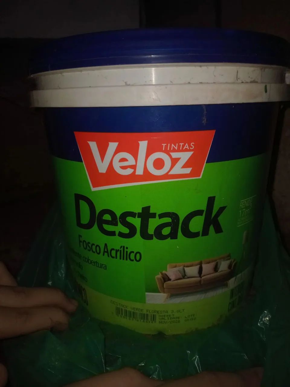 Tinta de parede 3,6 litros (50 R$) - Foto 2