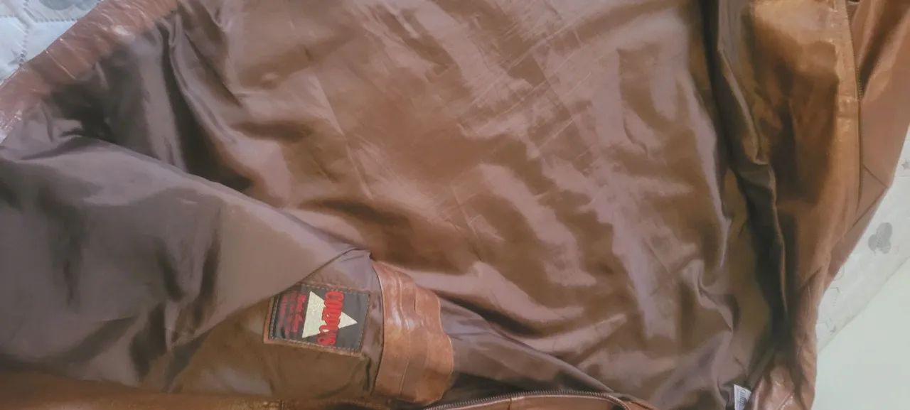 Jaqueta couro masculina - Foto 3