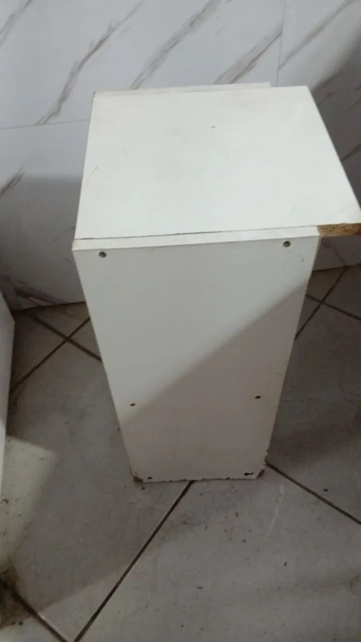 Nicho Multiuso Branco em MDF - 2 Prateleiras - Foto 2