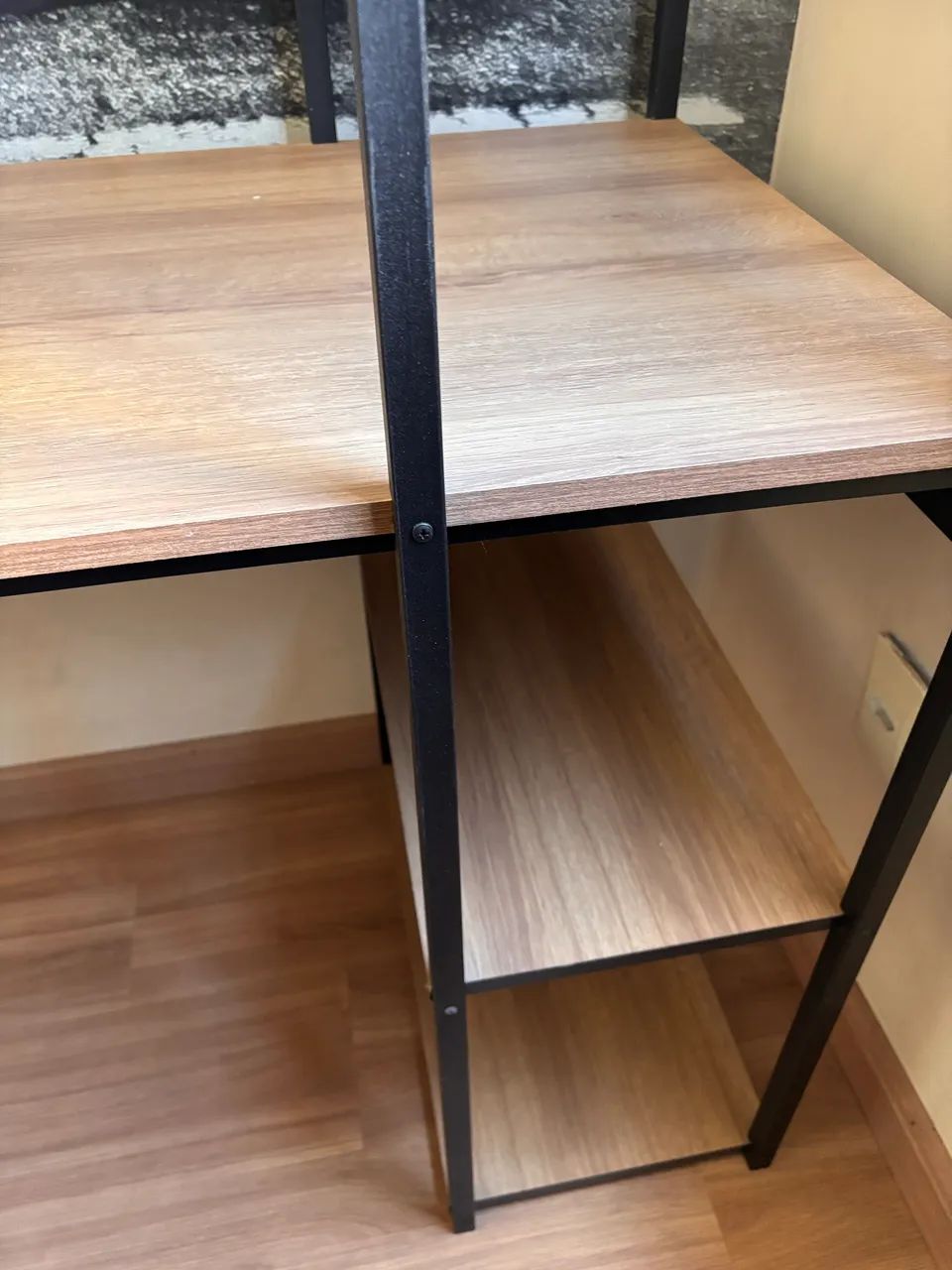 Mesa escrivaninha c/ 5 prateleiras  - Foto 4