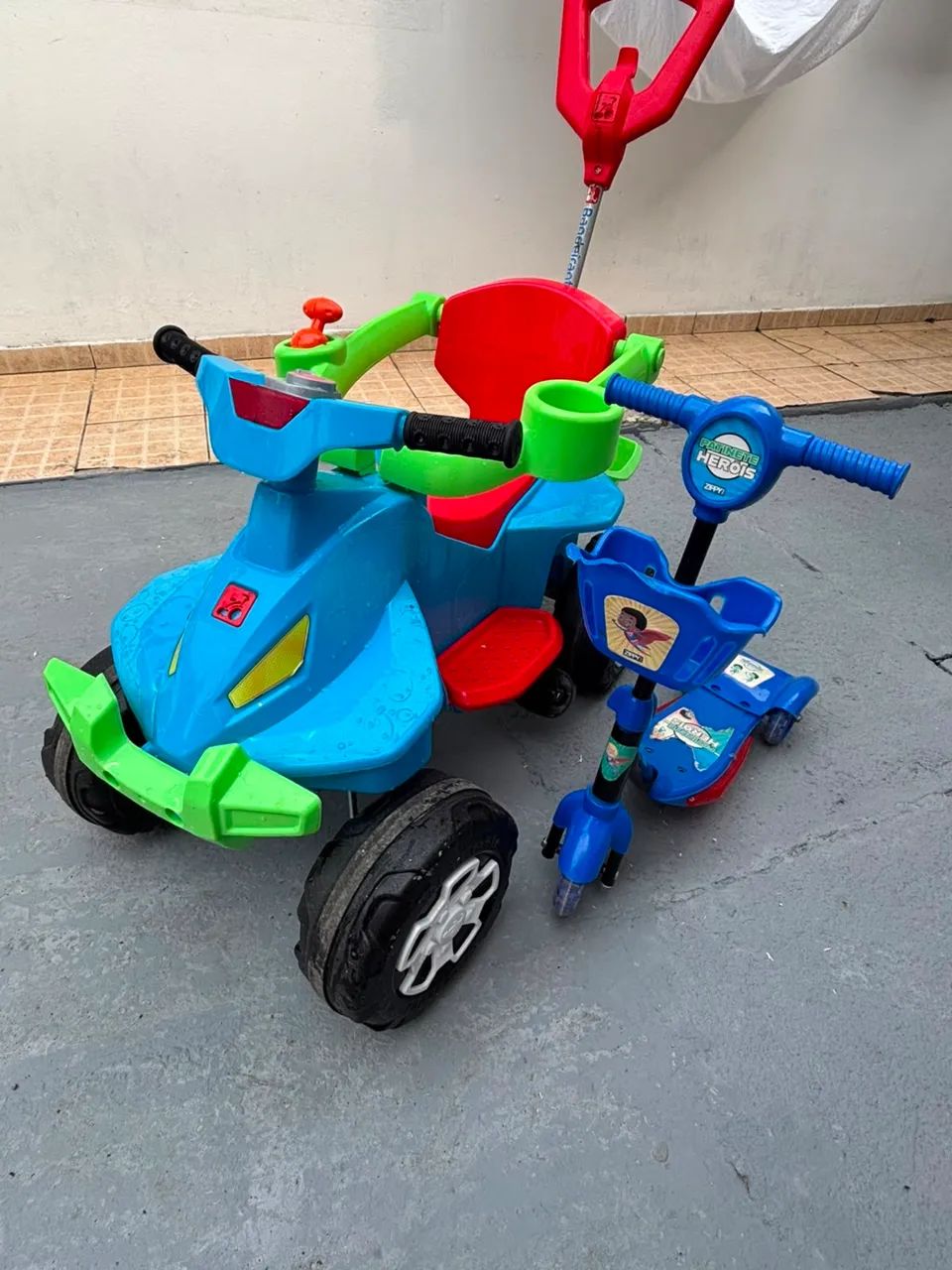 Triciclo e patinete  - Foto 2