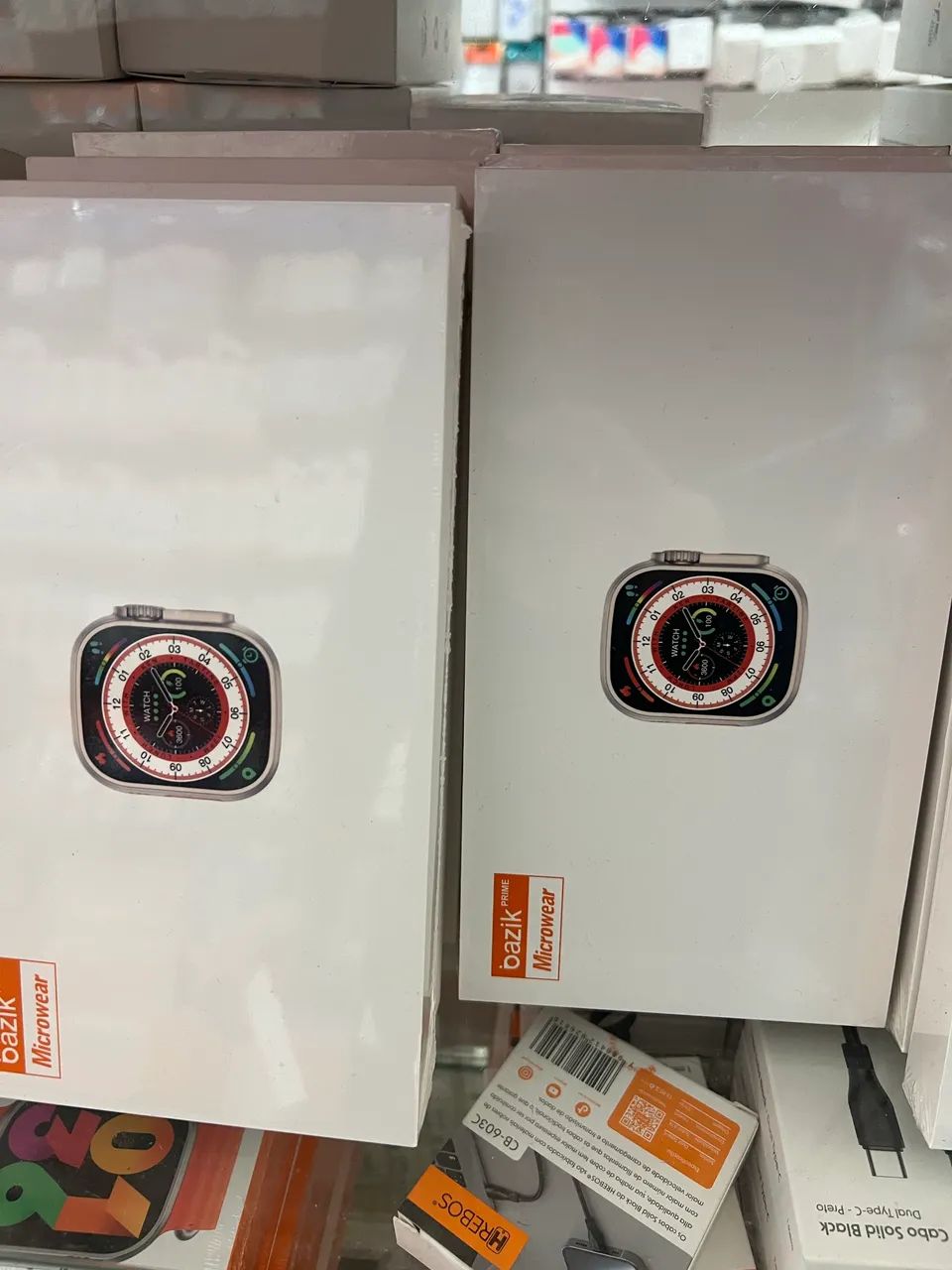 Relógio Smartwatch Inteligente Bazik Microwear