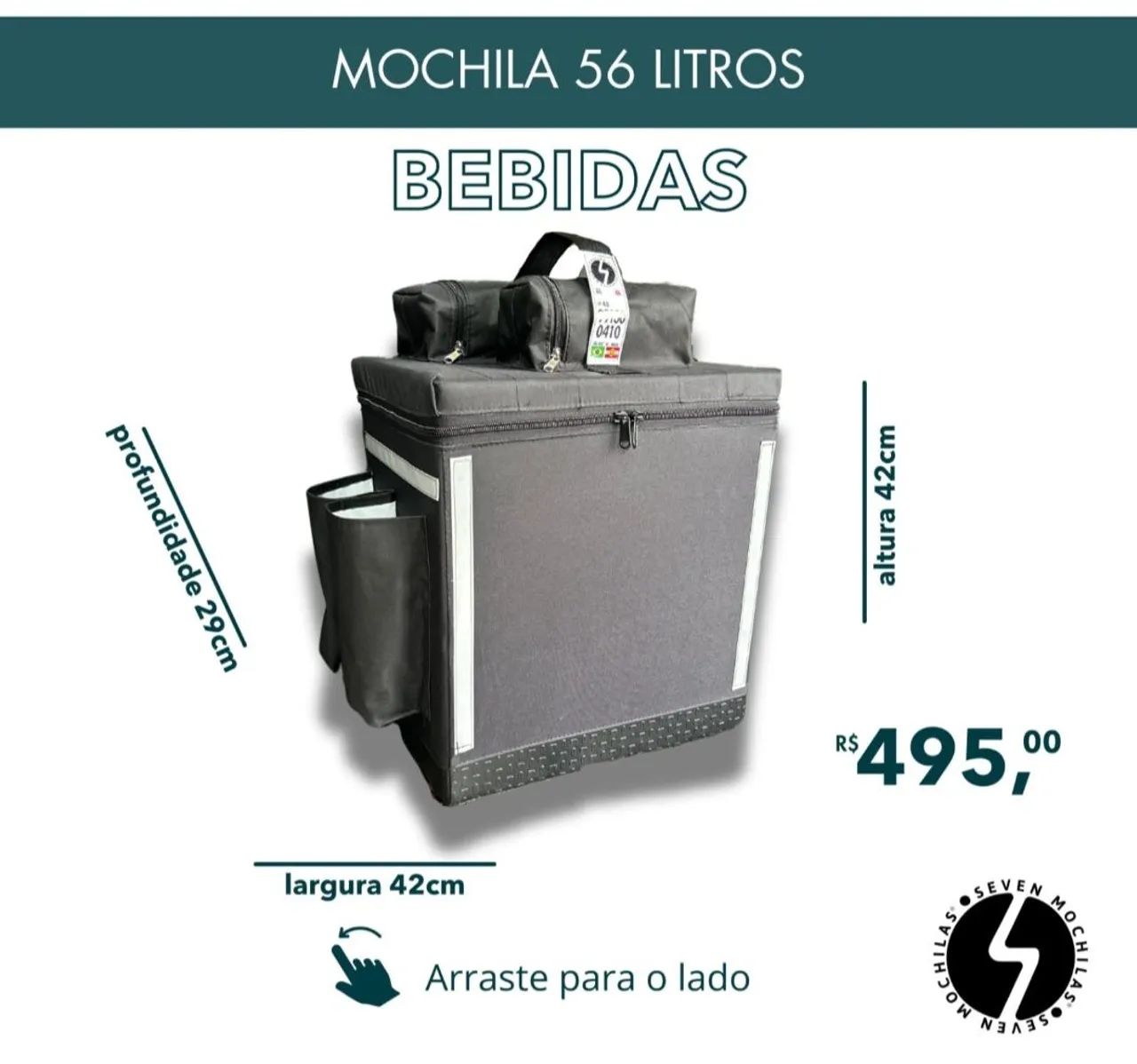 Mochila bag 56 litros 