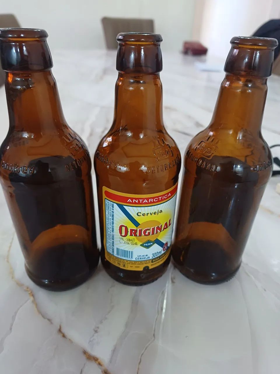 Garrafinhas de cerveja