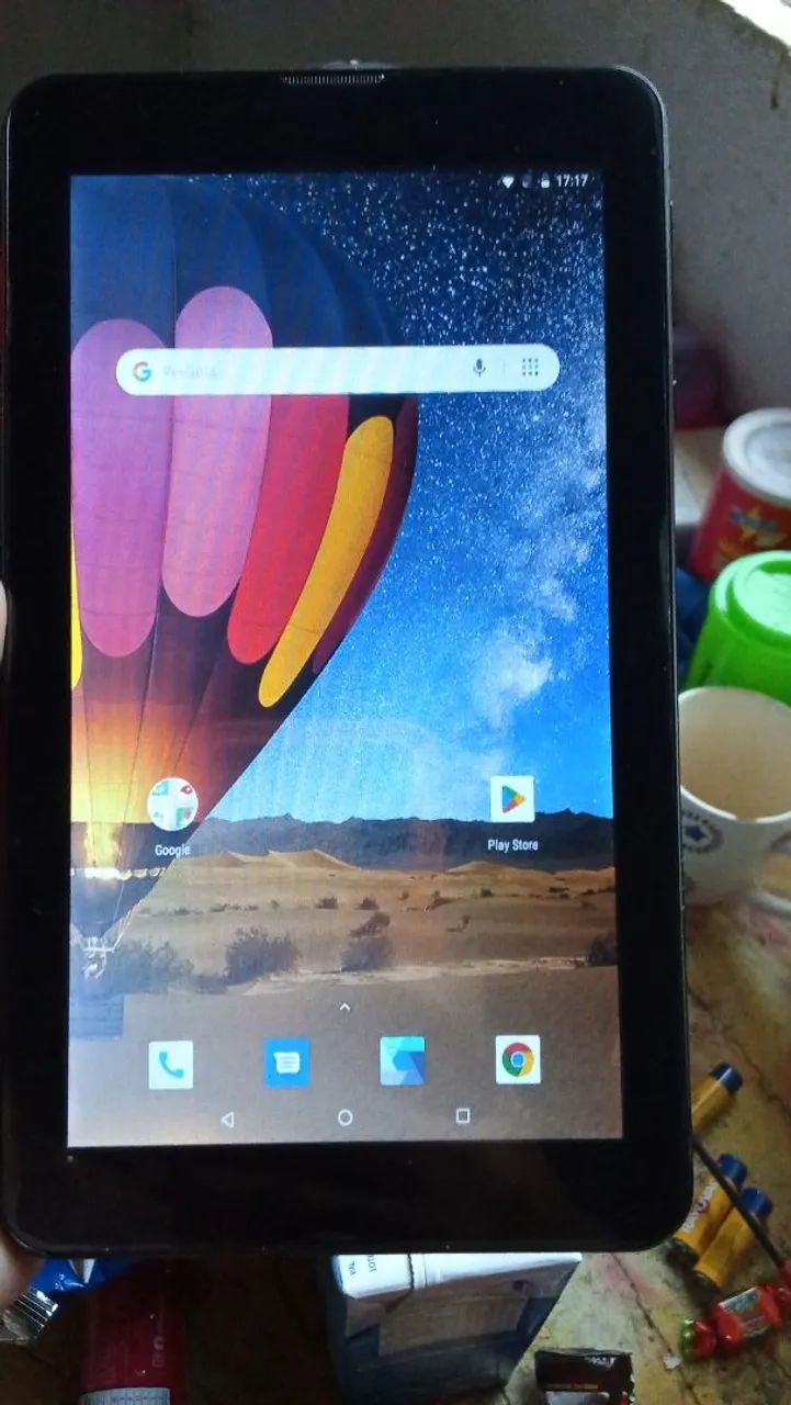 Tablet Multilaser M7 3g plus + celular Motorola e6s 32gb  - Foto 2