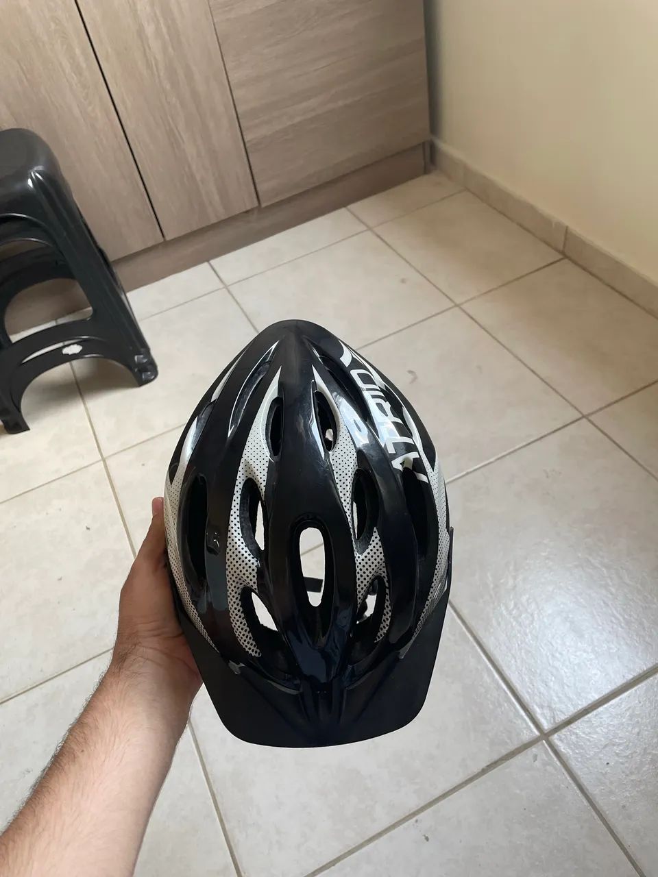 Capacete de ciclista 