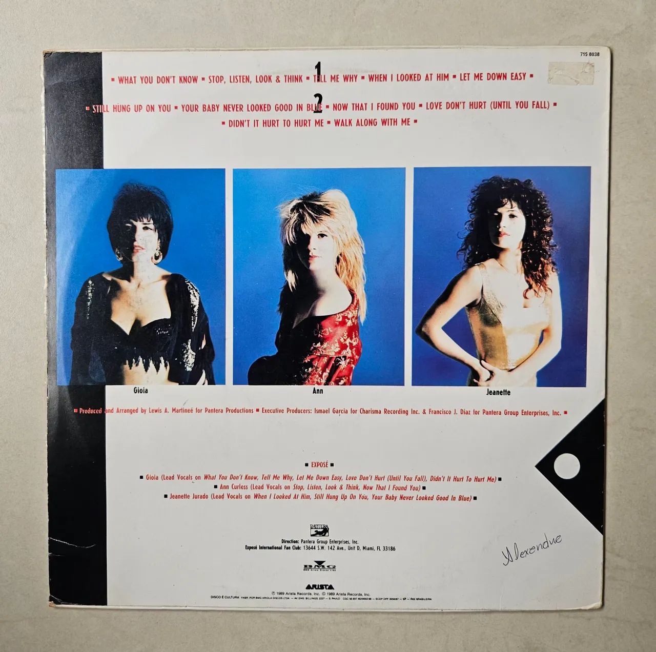 Disco de vinil (LP) EXPOSE - Foto 2
