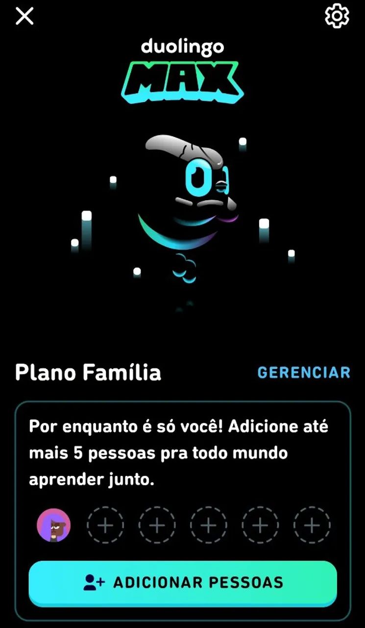 Assinatura duolingo max