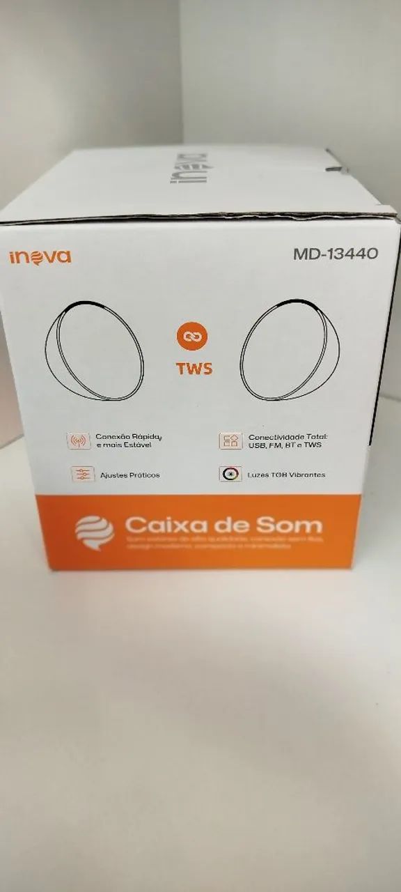 ? Caixa de Som Bluetooth Inova MD-13440 ? Som e Luz em Harmonia - Foto 3