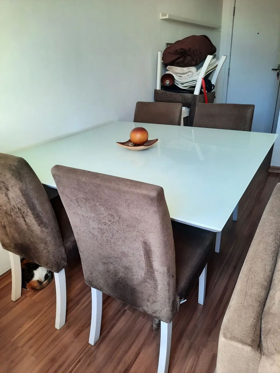 Vendo mesa de laca branca - Foto 2