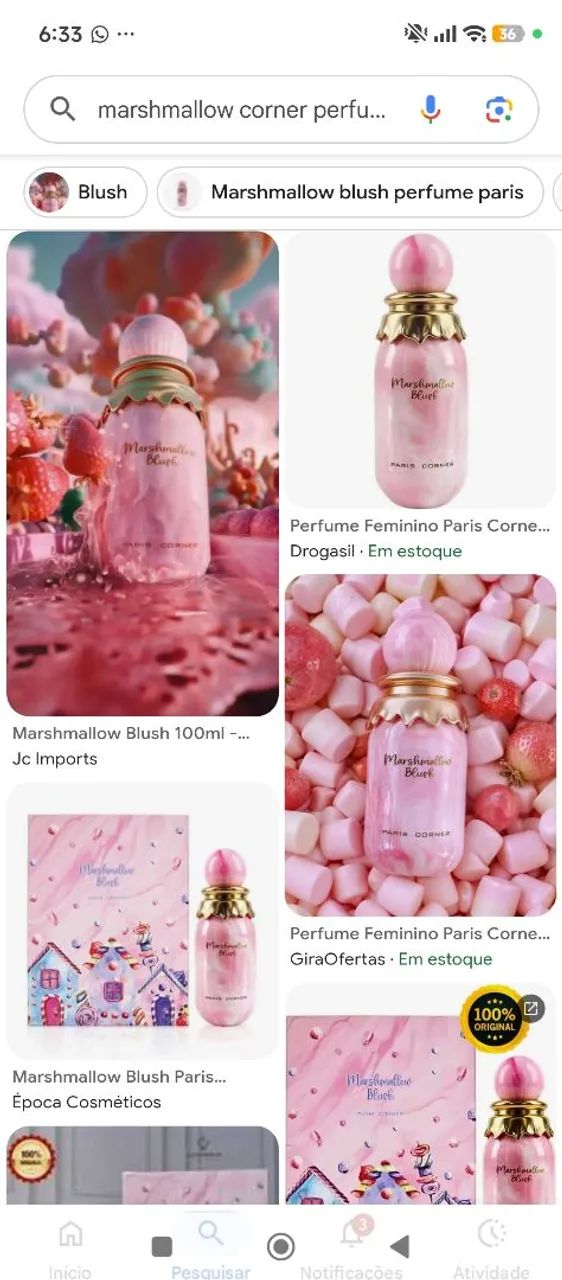 Marshmallow corner perfume feminino 