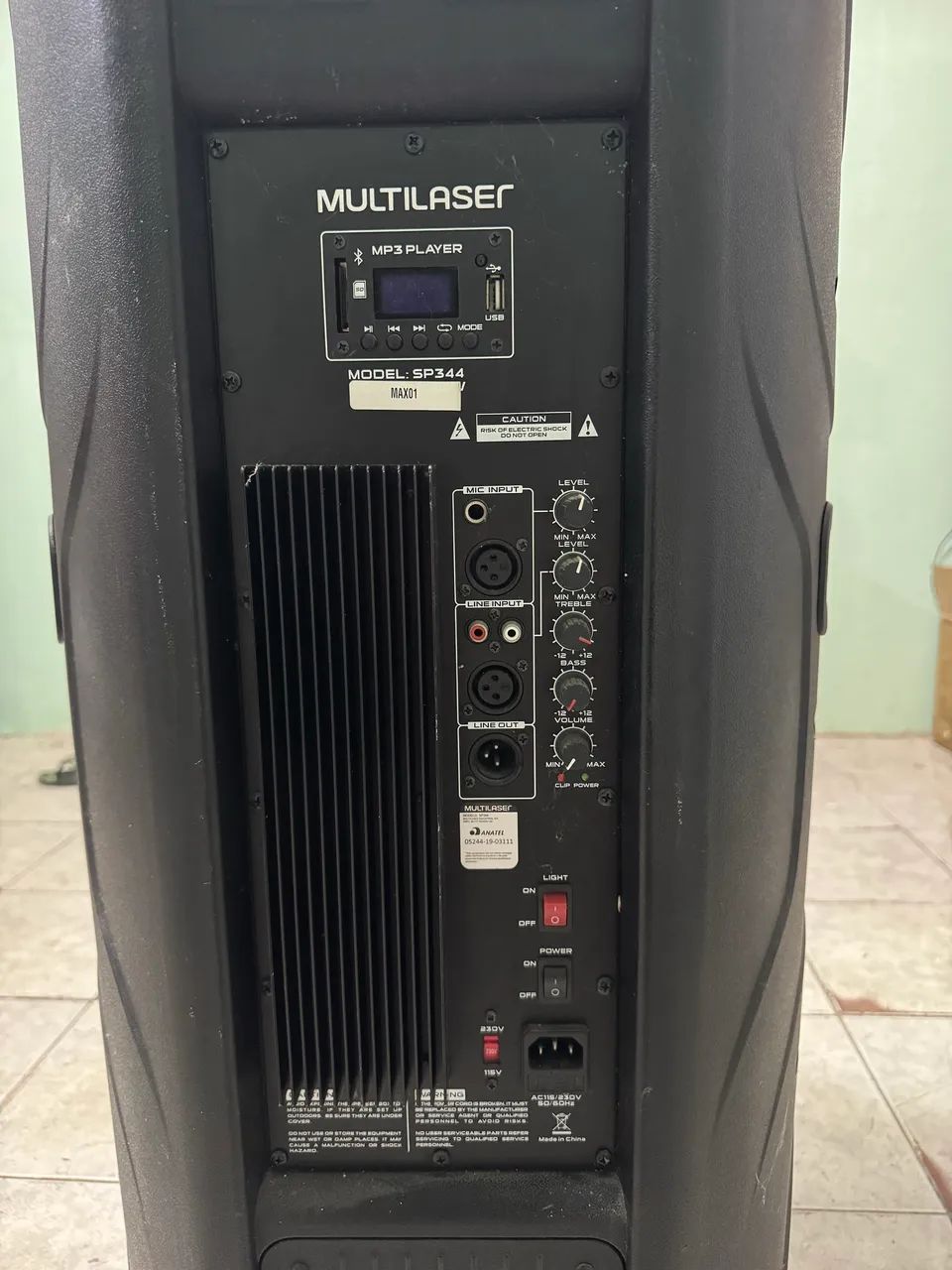 Caixa de som Multilaser SP344 - Foto 4