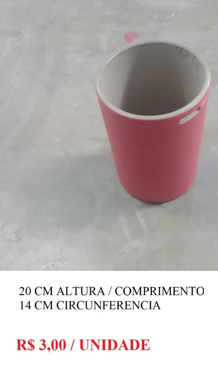 Papelao cilindro para artesanato - Foto 2