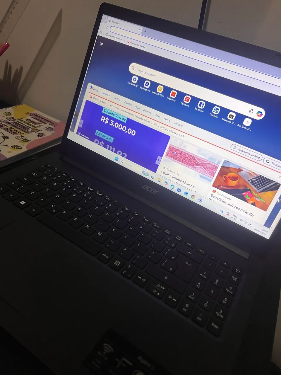 Notebook Acer Aspire 3