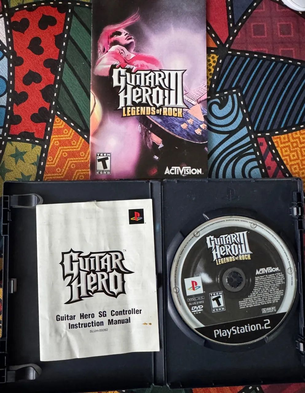 guitar hero 3 ps2 original  - Foto 2