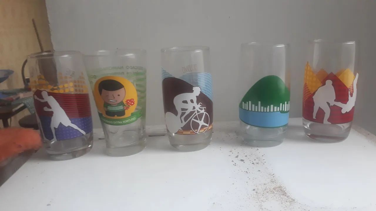 Copos decorados